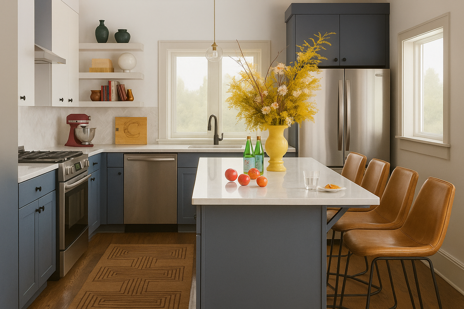 Color, Art and Modern Southern Style Shine in This Nashville Oasis