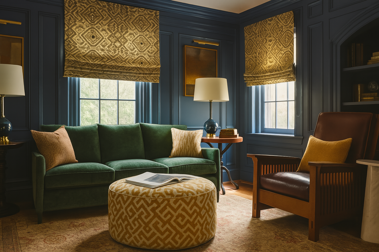 17 Blue Living Rooms So Stunning, You’ll Want to Redecorate Tonight