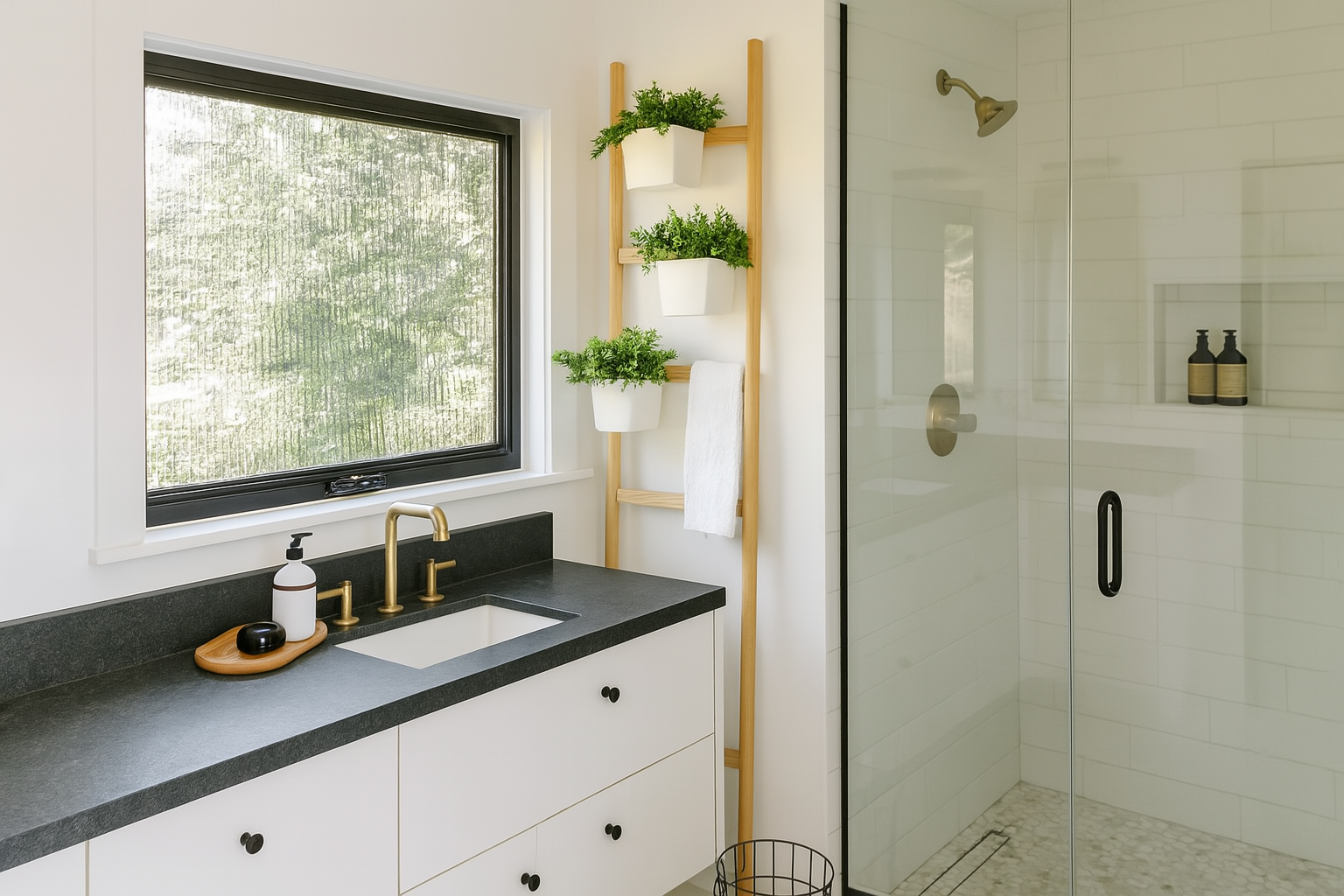 32 Modern Farmhouse Bathroom Ideas That Are Timeless