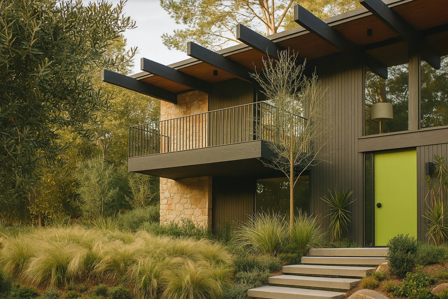 A remarkable LEED certified house with mid-century bones in Del Mar, California