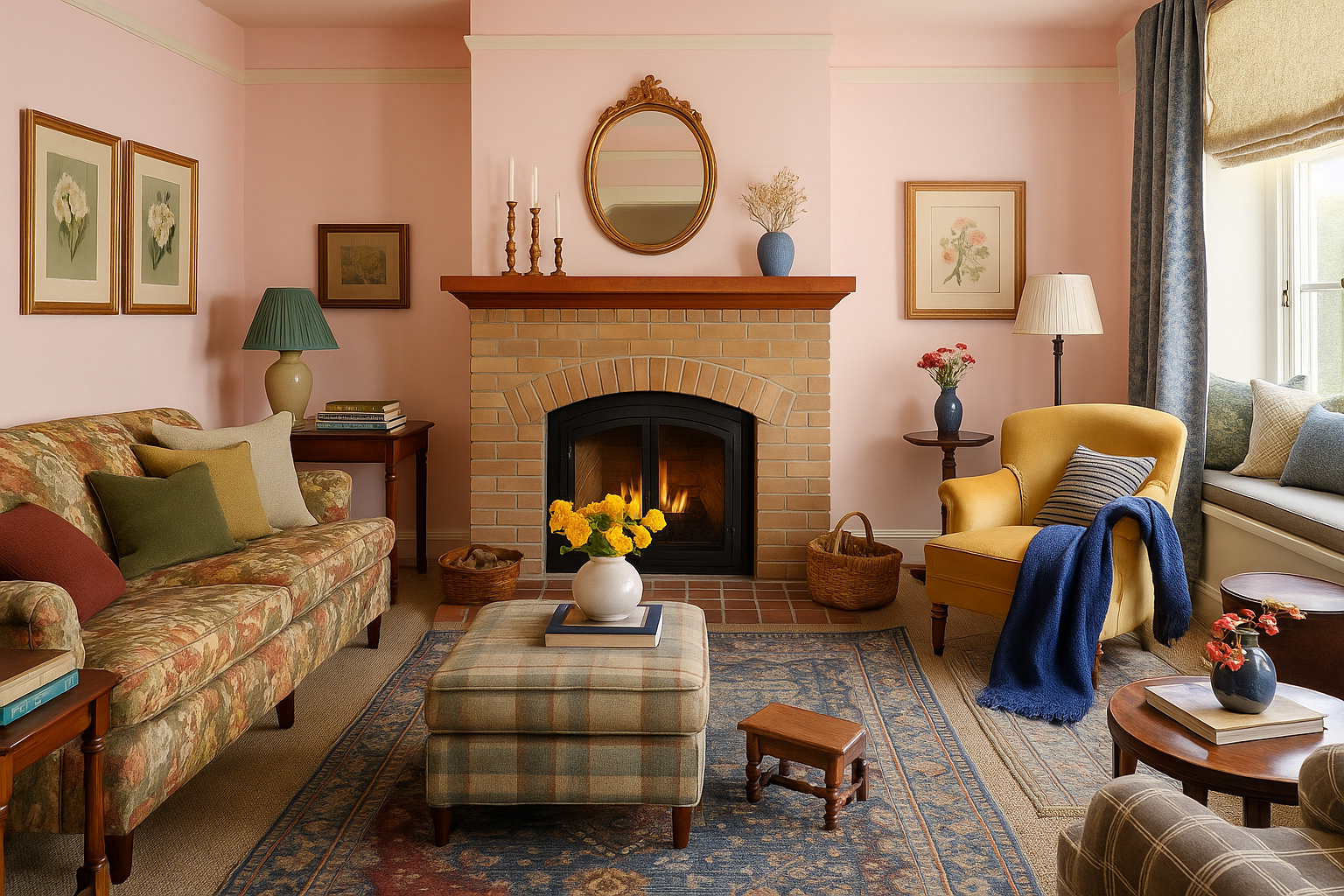 I never thought I would be decorating with pink and brown – but designers have convinced me this is the most sophisticated color combination for 2025 and beyond