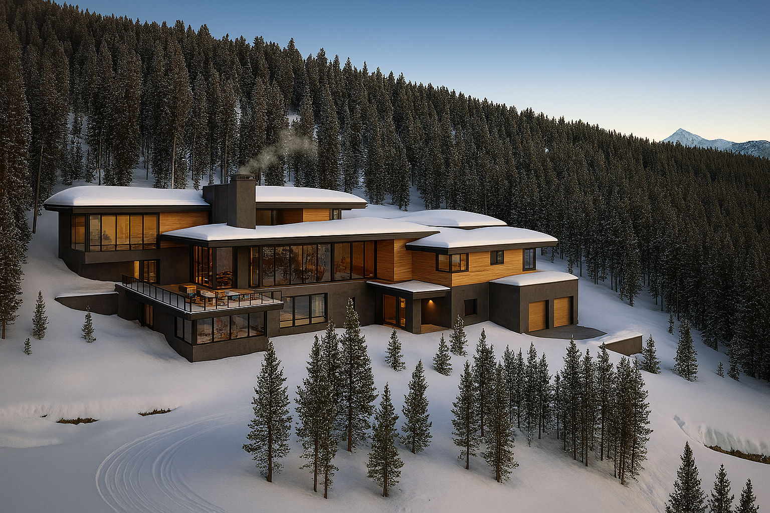 Inside a Montana house, putting the American West’s landscape at its heart