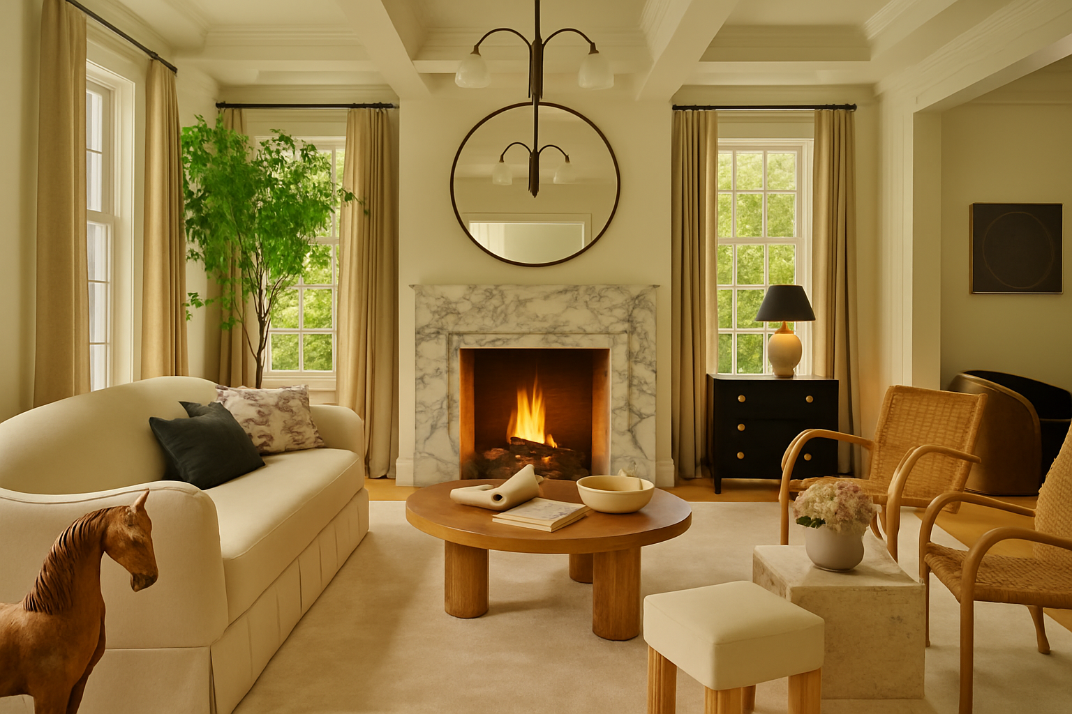 Inside a Sag Harbor Home With Timeless Interiors by Saffron Case