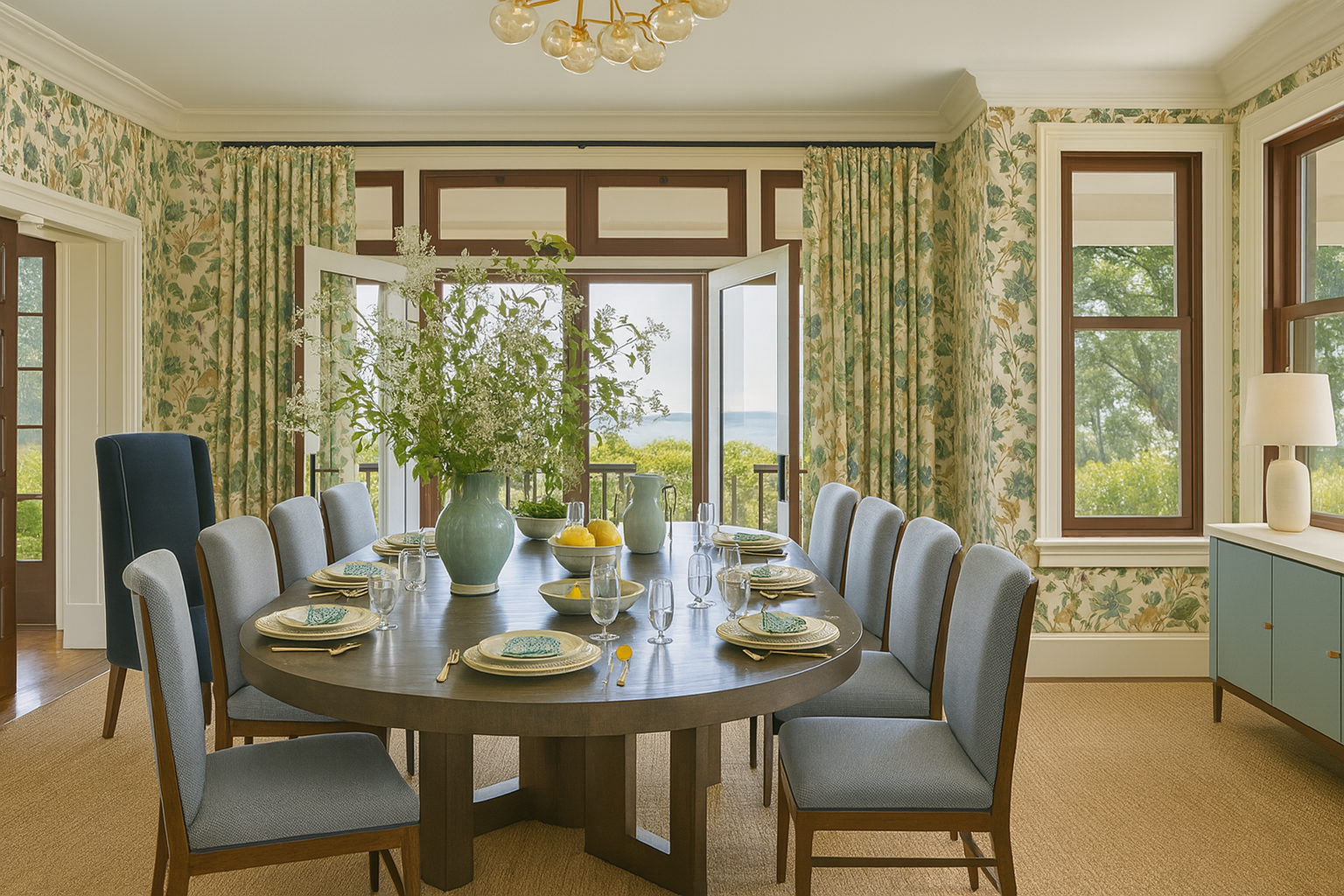 Jesse Carrier + Team Revive A Classic Hamptons Estate