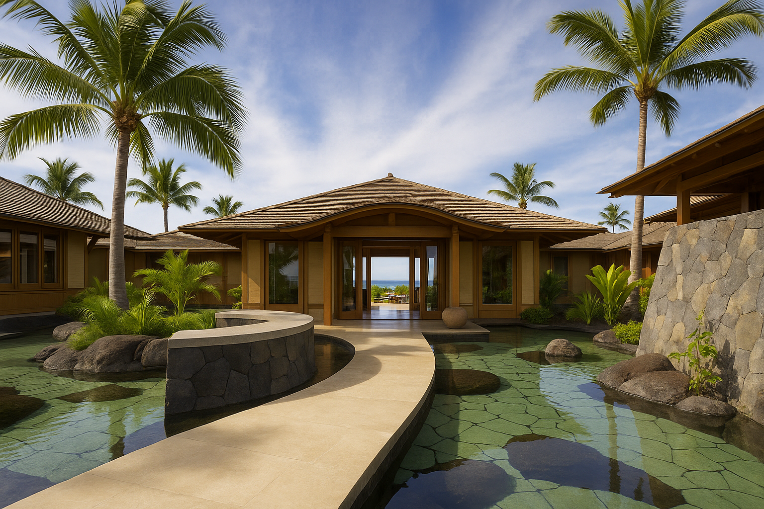 Photographs by Matthew Millman
Inside Out: Dreamy Tropical Estate on Hawaii’s Big Island