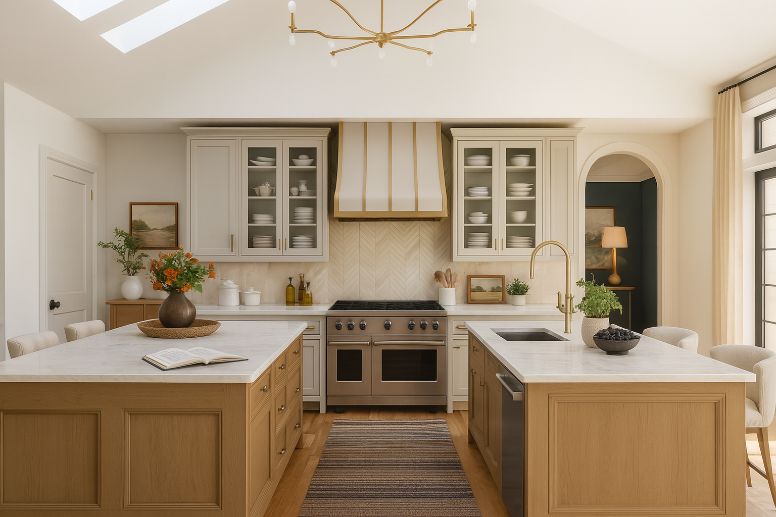 ‘You know the type: clean, minimal, and full of potential!’ – how this designer turned a blank slate remodel with zero personality into a vibrant family home that’s perfect for hosting