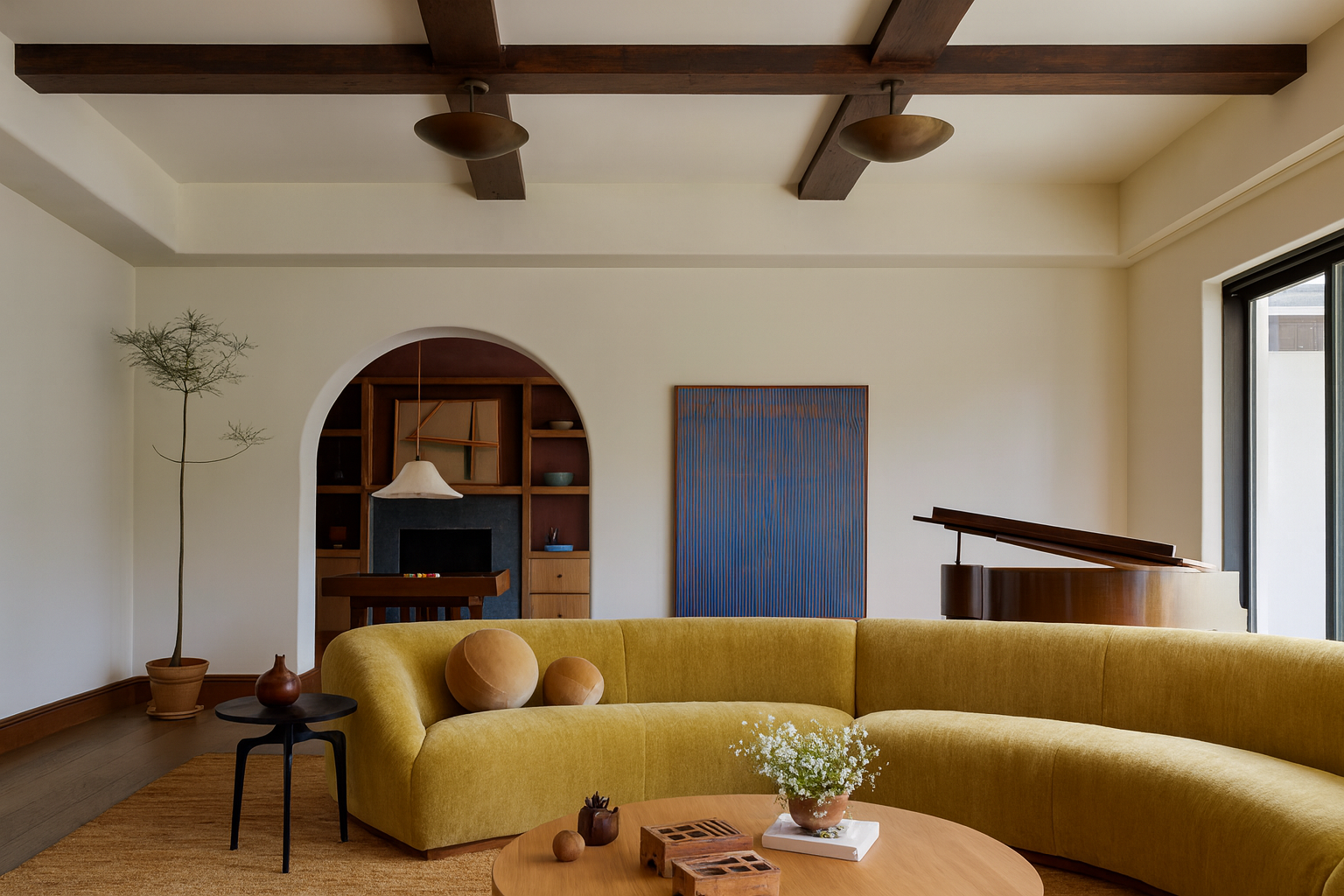 Rustic Glamour in the Pacific Palisades