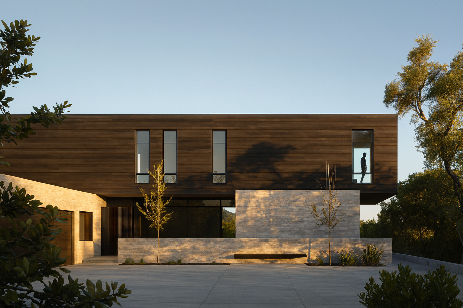 Feldman Architecture design multi-generational home in Los Altos Hills, California