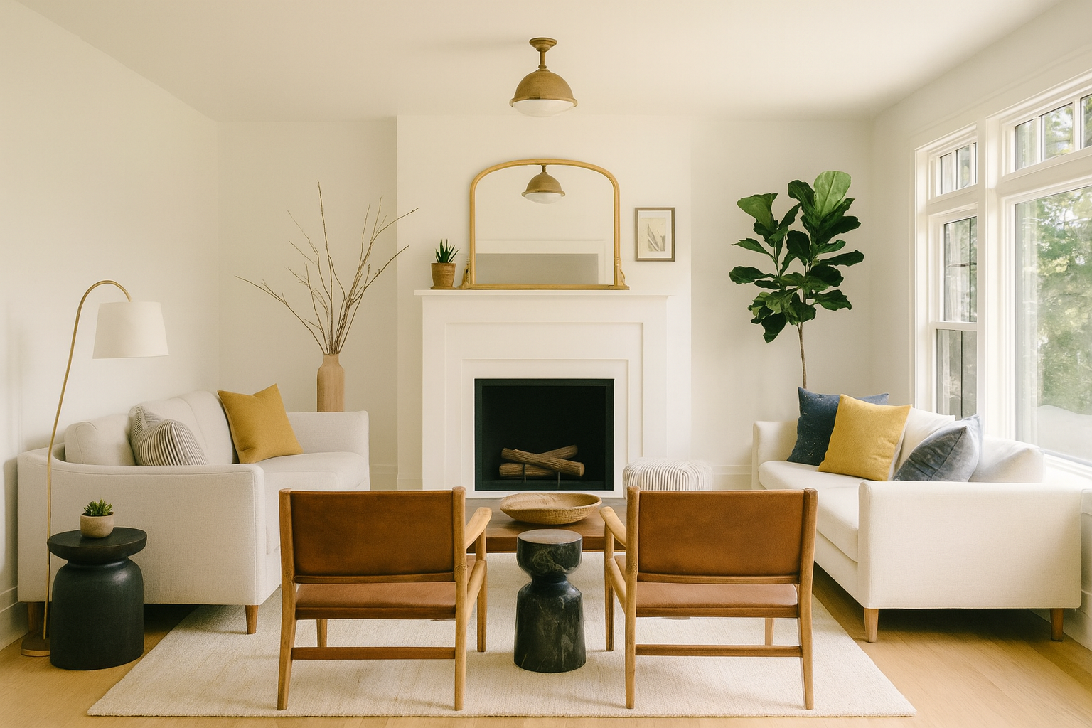 This Is How Designers Arrange Furniture to Make Rooms Feel Airy, Not Empty