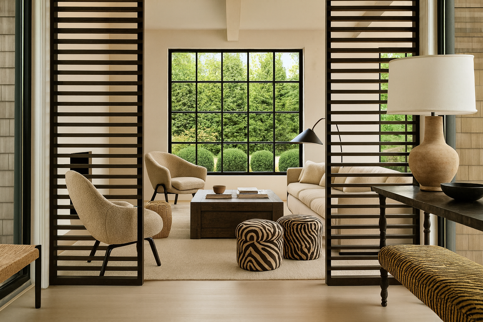 How A Sagaponack Home Balances Strength + Softness