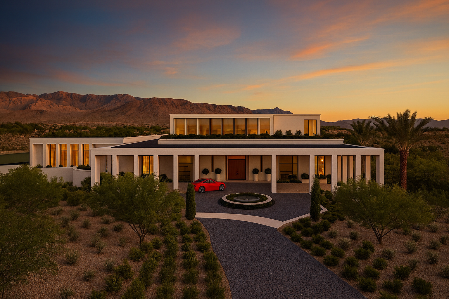 Tombolo by Daniel Joseph Chenin | A Sculptural Symphony in the Nevada Desert