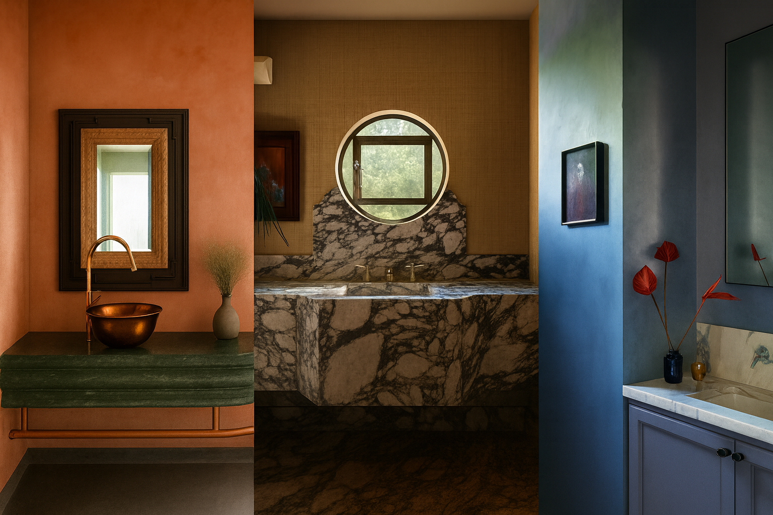 18 Powder Rooms by Interior Designers That Are a Masterclass in Styling These Tiny Rooms, Whether You Want a Neutral Sanctuary or Something a Bit Wilder