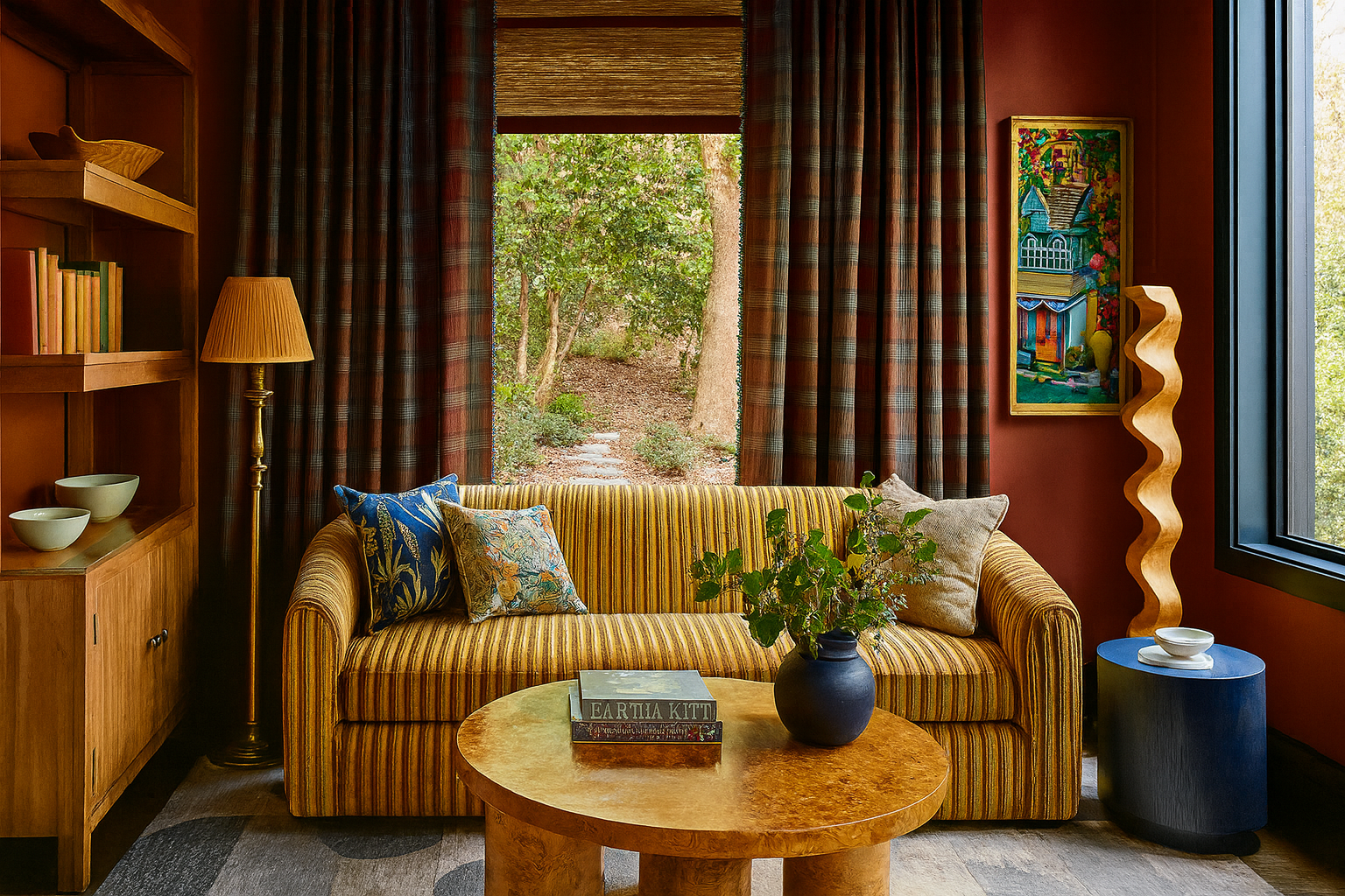 Amber Guyton’s “Pause Parlor” Is a Jewel-Toned Haven With Rad Austin Soul