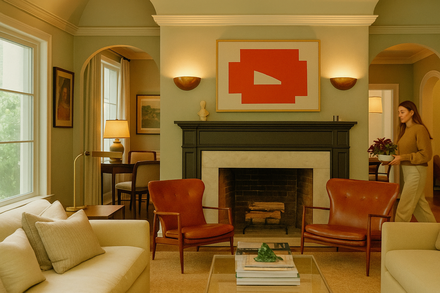 East Coast Refinement Meets West Coast Lightness in Georgia Howe’s L.A. Home