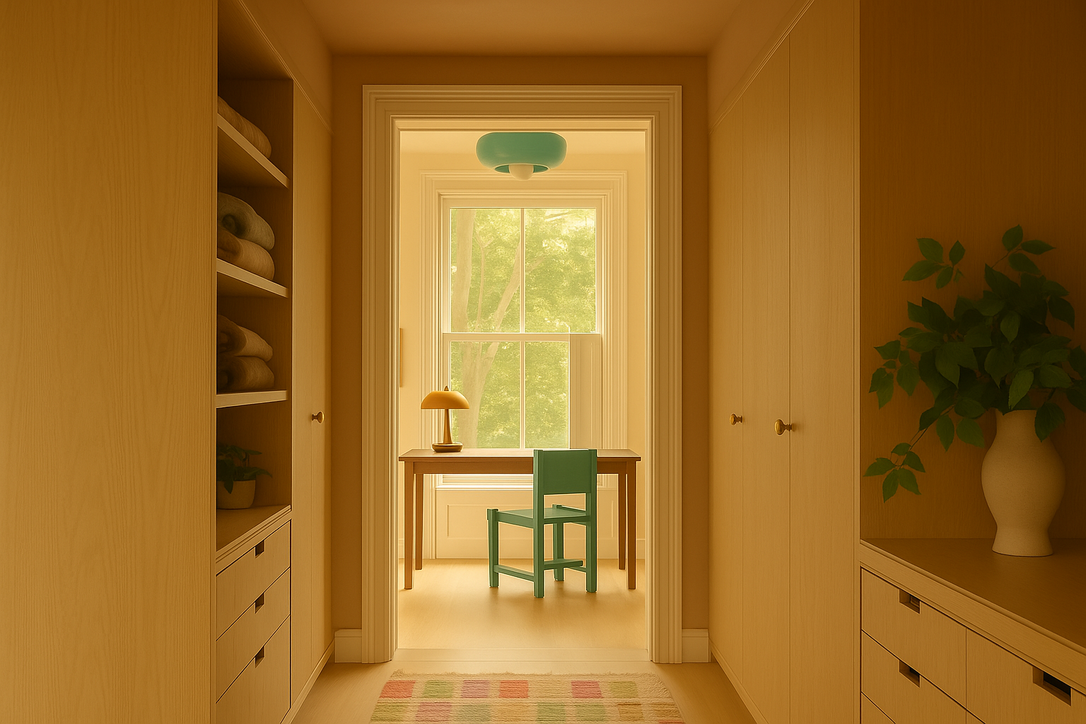 Color Meets Neutrals: A Stylist’s Reimagined 1850s Brooklyn Brownstone