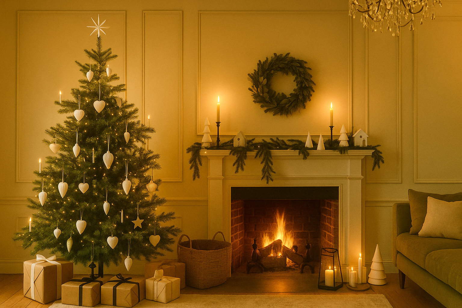 Joanna Gaines’s Christmas Living Room Reinvents ’90s Minimalism for 2025 – And Proves White Interiors Can Be Warm, Inviting, and Full of Holiday Charm