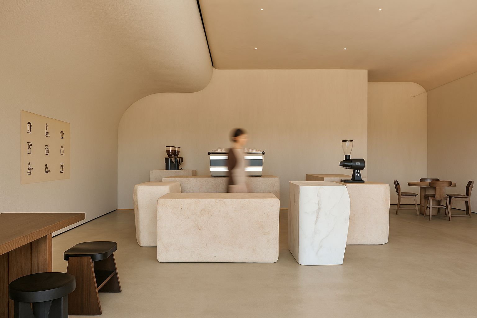 Orijins Coffee Shop / VSHD Design