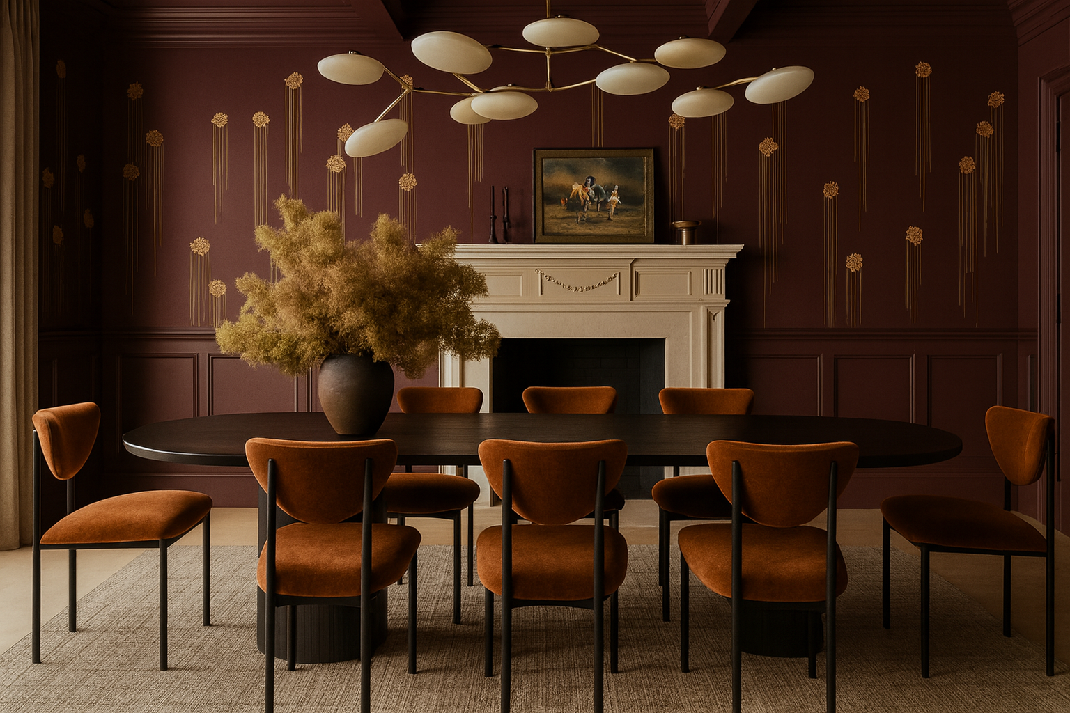 Rich Colors And Textures Embolden A Connecticut Retreat