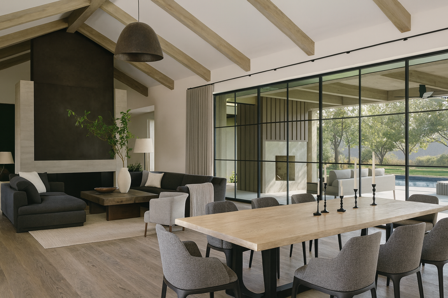 This California Home Embraces Wine Country Style With An Edge