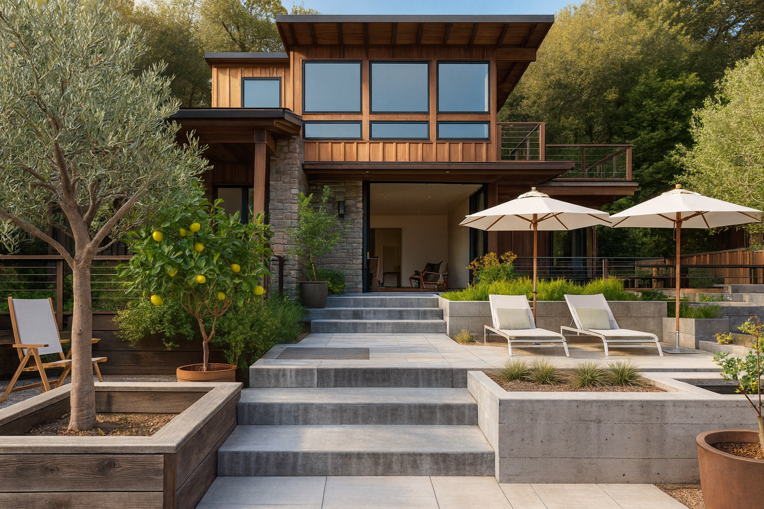 A Small Cottage With a Big Personality Gets a Two-Storey Contemporary Addition