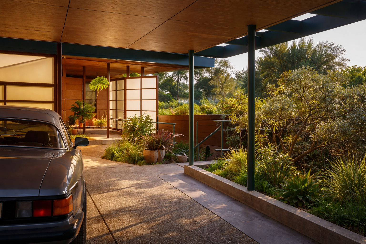 Monterey Home by Studio Michael Hilal Features a Treehouse-Style Layout