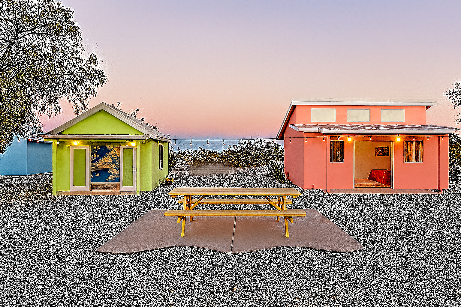 This mid-century compound brings California colour to the stark Yucca Valley