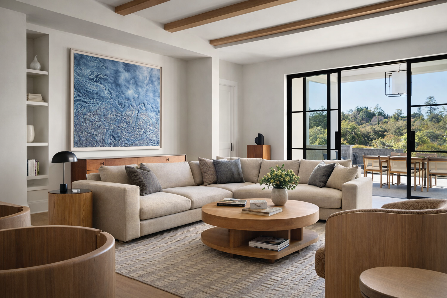 A Modern Farmhouse In Northern California Gets A Touch Of Glam