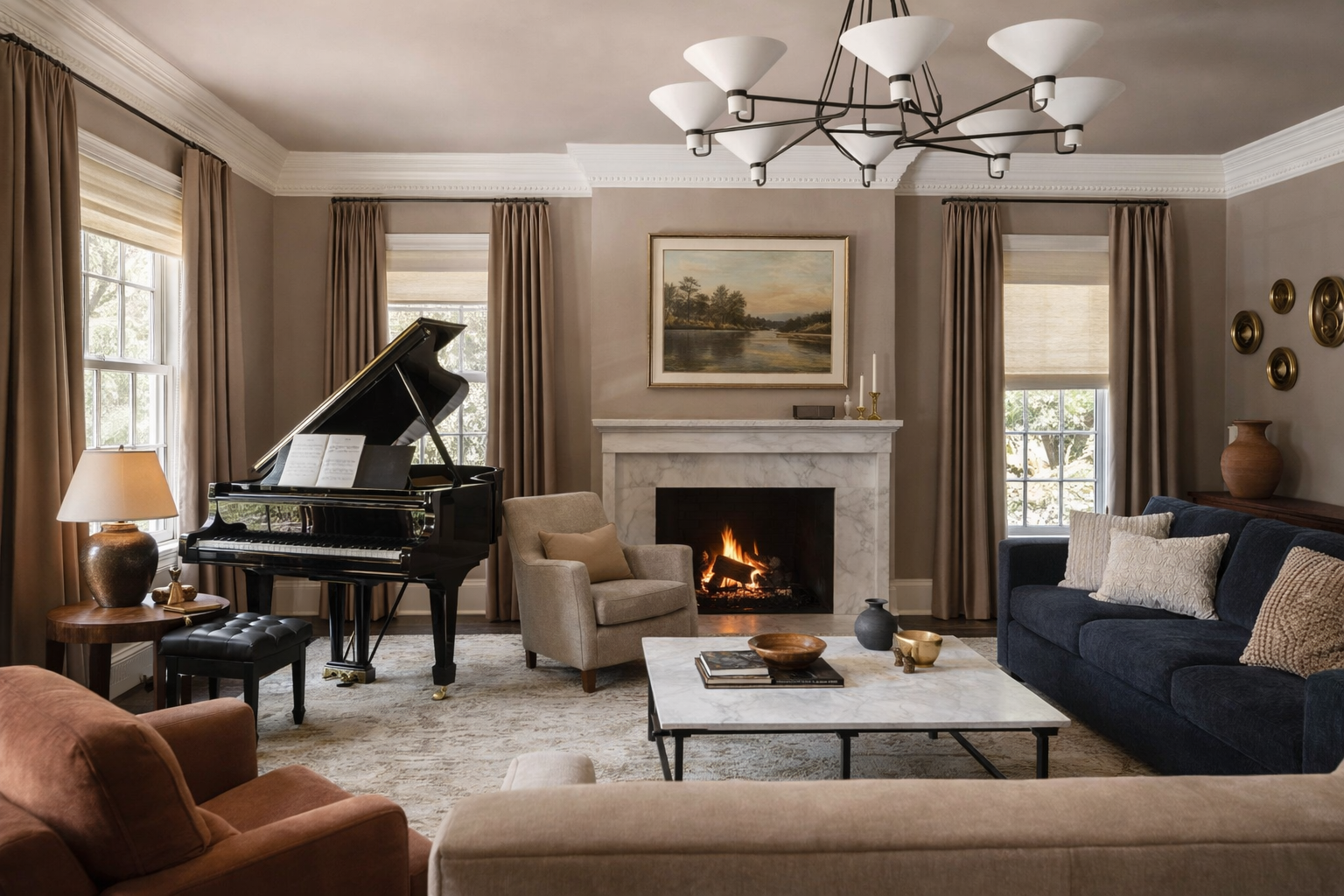 Designers Say These 5 Ideas Are the Best Way to Fill an Empty Living Room Corner