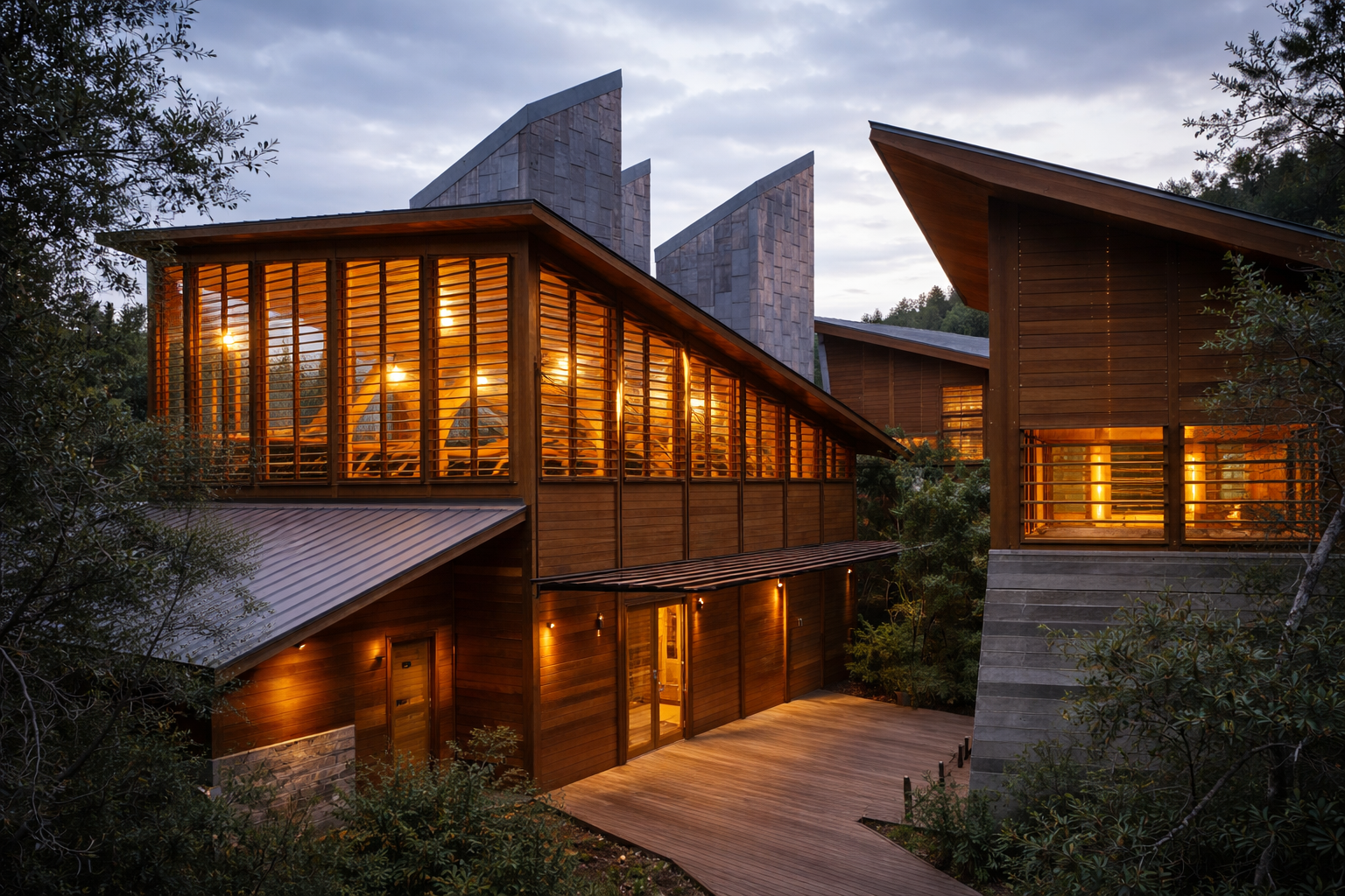 Four expressive timber projects by Charles Rose Architects: Your Next Employer?