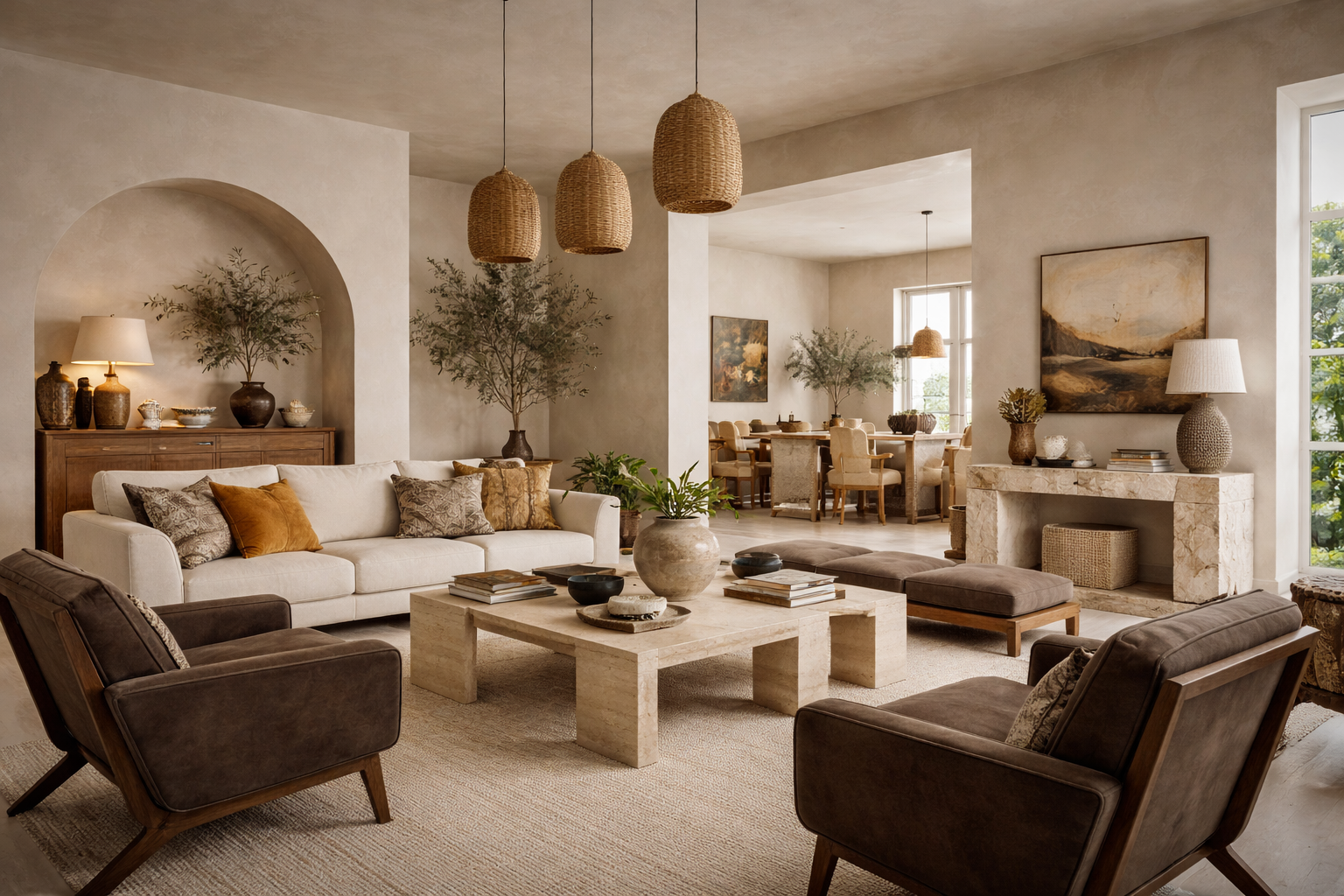 Warm Layers Transform A Coral Gables Home Into A Soulful Retreat