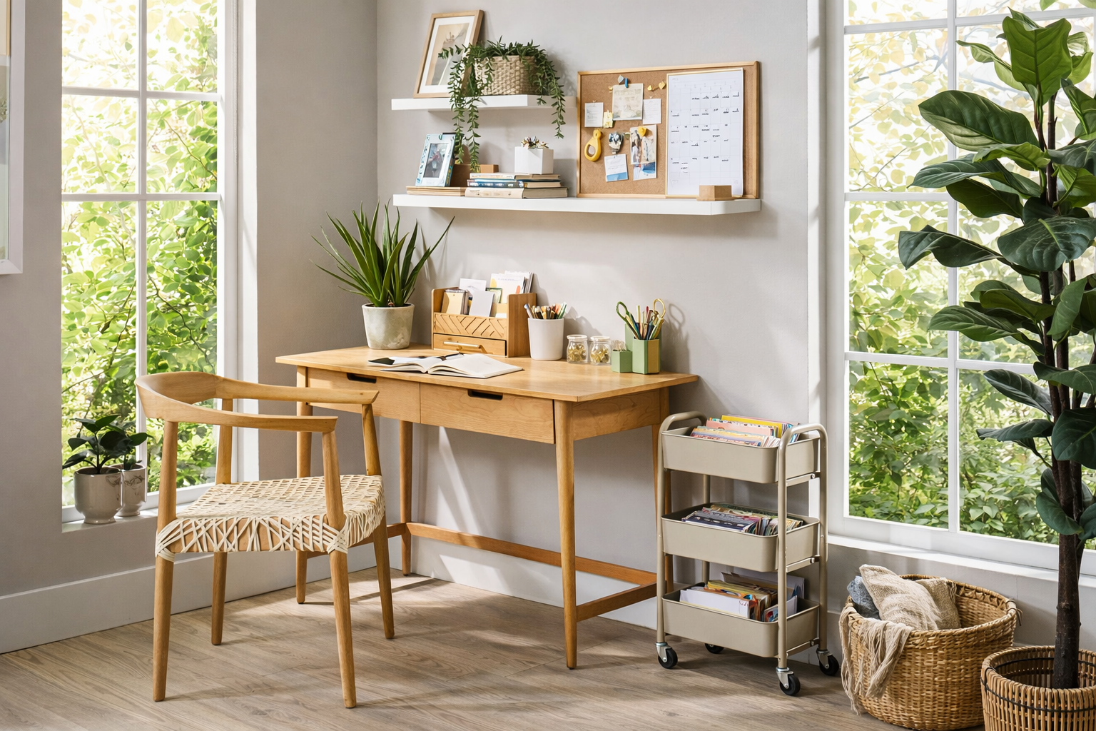 67 Small Home Office Ideas for a Stylish and Functional Remote Workstation