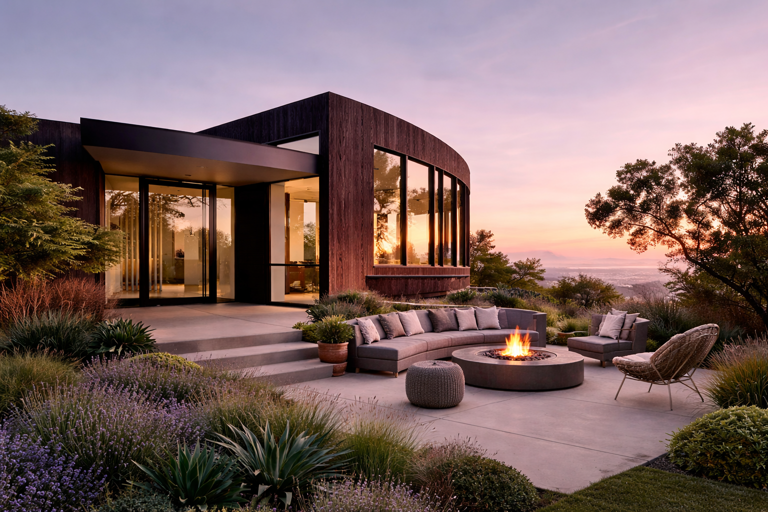 A 1960s Circular Home Gets a Second Life Focused Entirely on the View