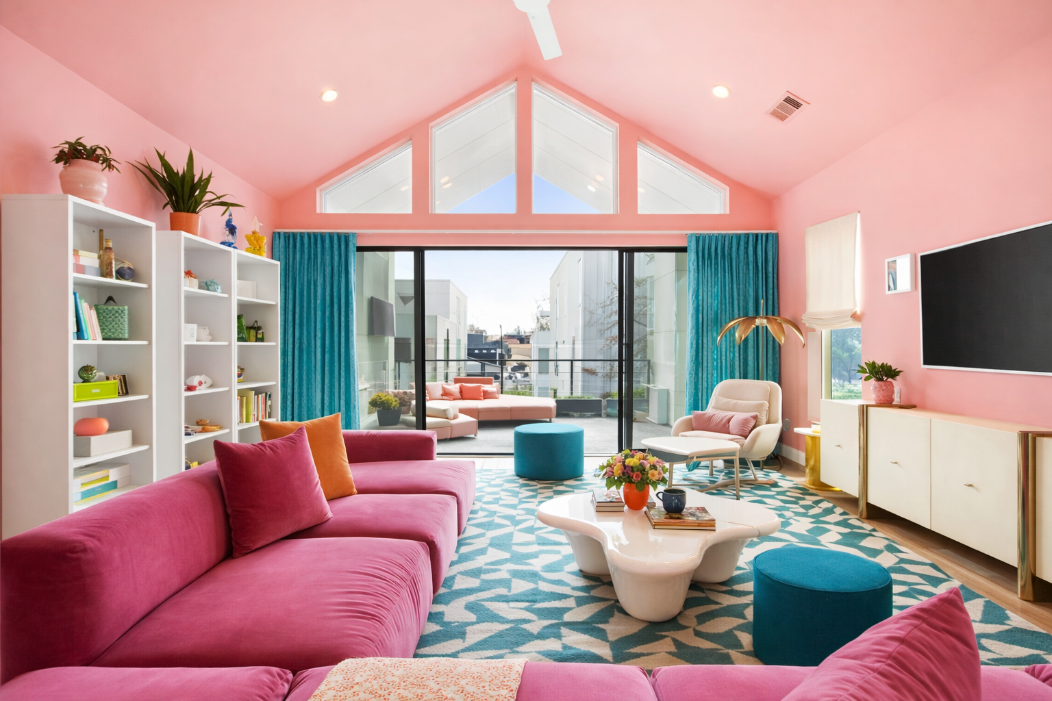 A Modern Duplex That Was Transformed Into One of the Most Original Airbnbs in Dallas Can Now Be Yours