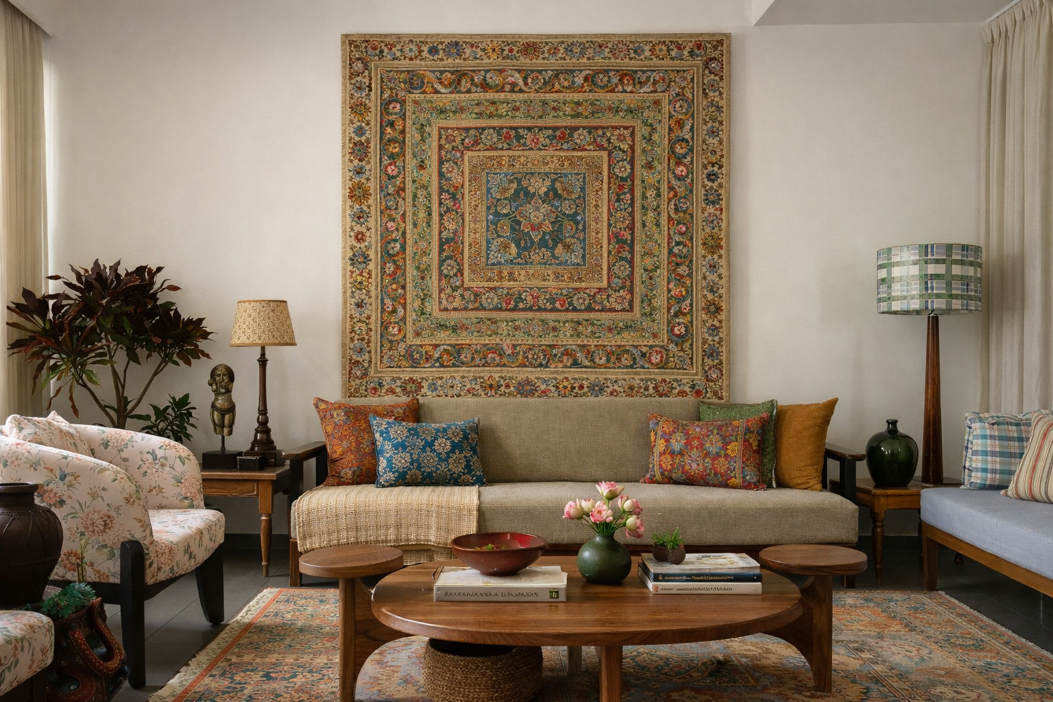 An architect designed a home in Hyderabad for her parents, with intimacy in every detail