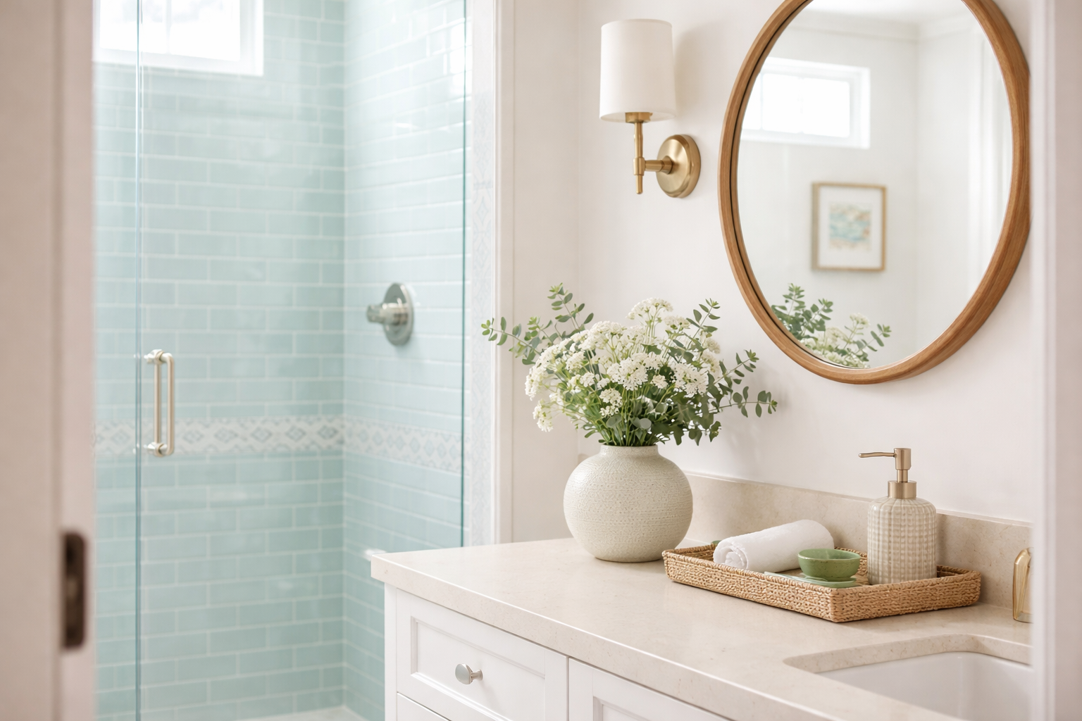 This Bathroom Was Remodeled to Feel Like A Hotel