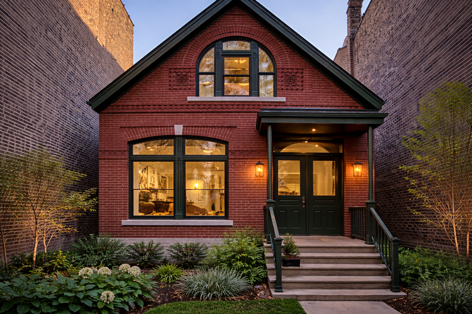 Before & After: They Rebuilt Their Home’s Historic Brick Facade—but the Back Is a Different Story