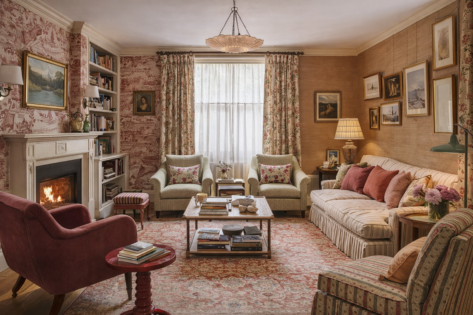 Inside a Pattern-Filled London Townhouse That Went From Bare to Lived-In in Just 8 Weeks