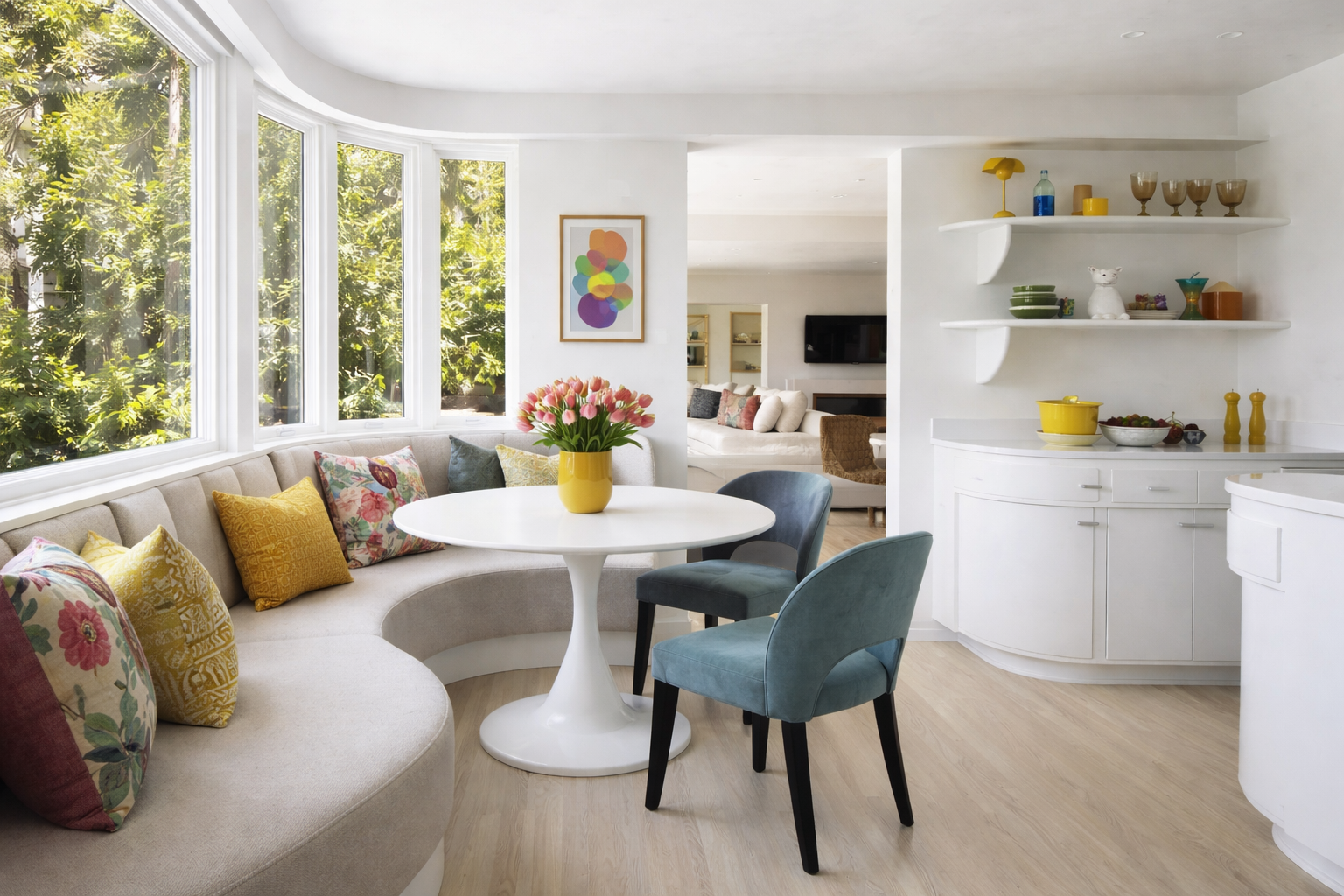 Martha Dayton Design Adds Warmth to the Historic Kaufmann House