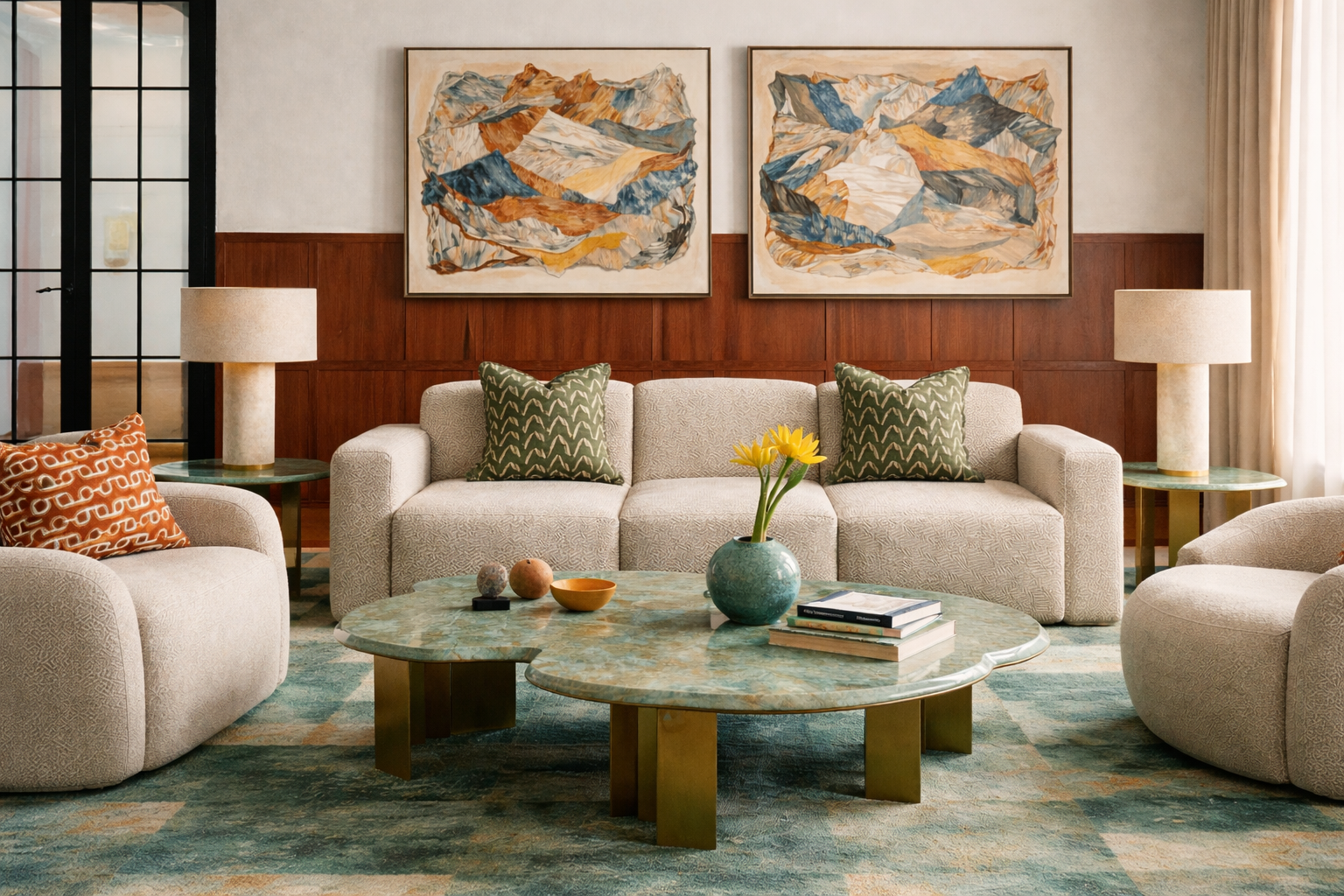 Florals for spring? 12 colour combinations that could be groundbreaking this season