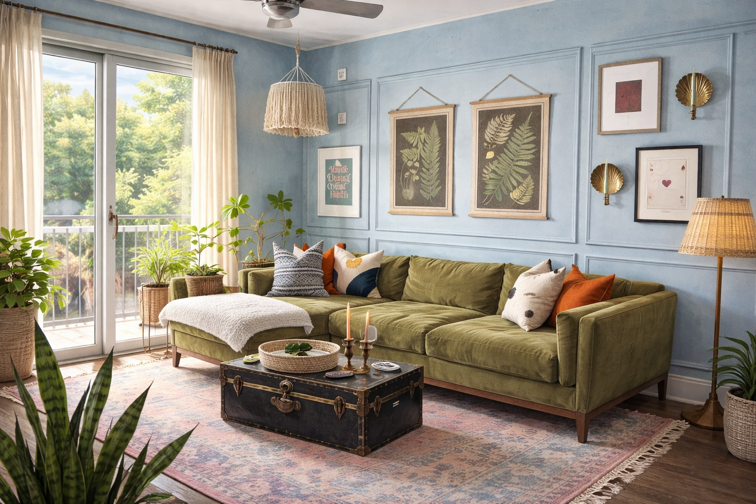 This Living Room Felt Cold — Then They Tried This Unexpected Paint Color
