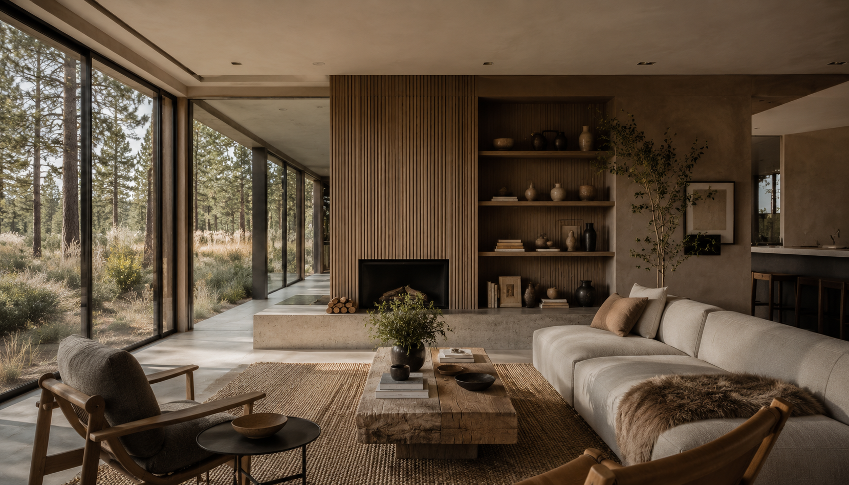 A modern hideaway in Oregon’s high desert designed to capture forest views
