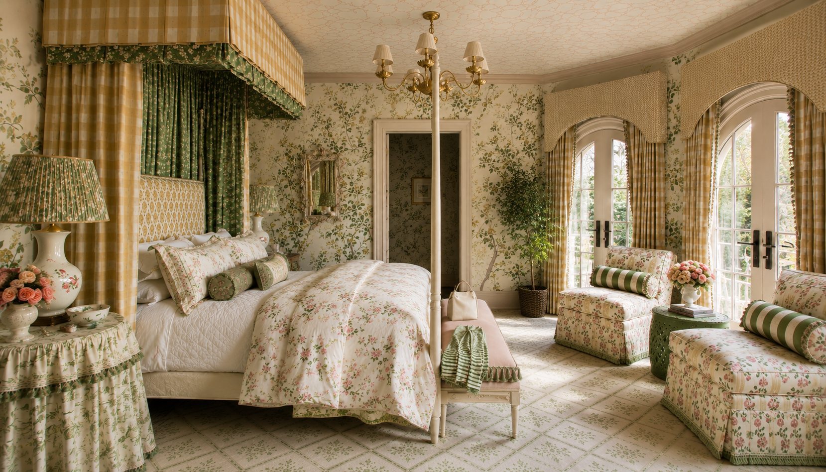 The Art of Using Two Wallpapers in One Room