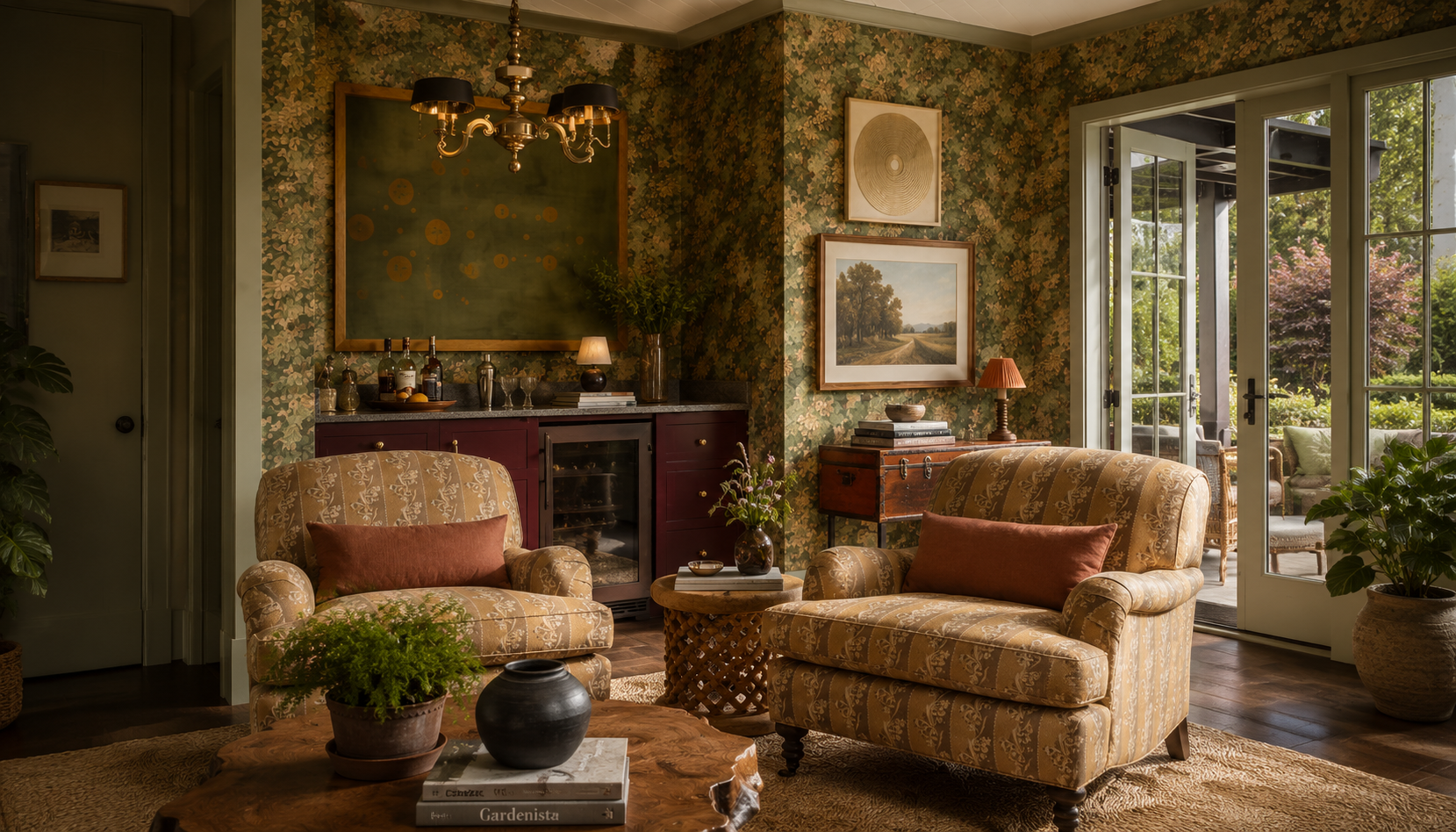 Can Patterned Furnishings and Wallpaper Coexist? This Designer Shares Her “Printmaxxing” Secrets