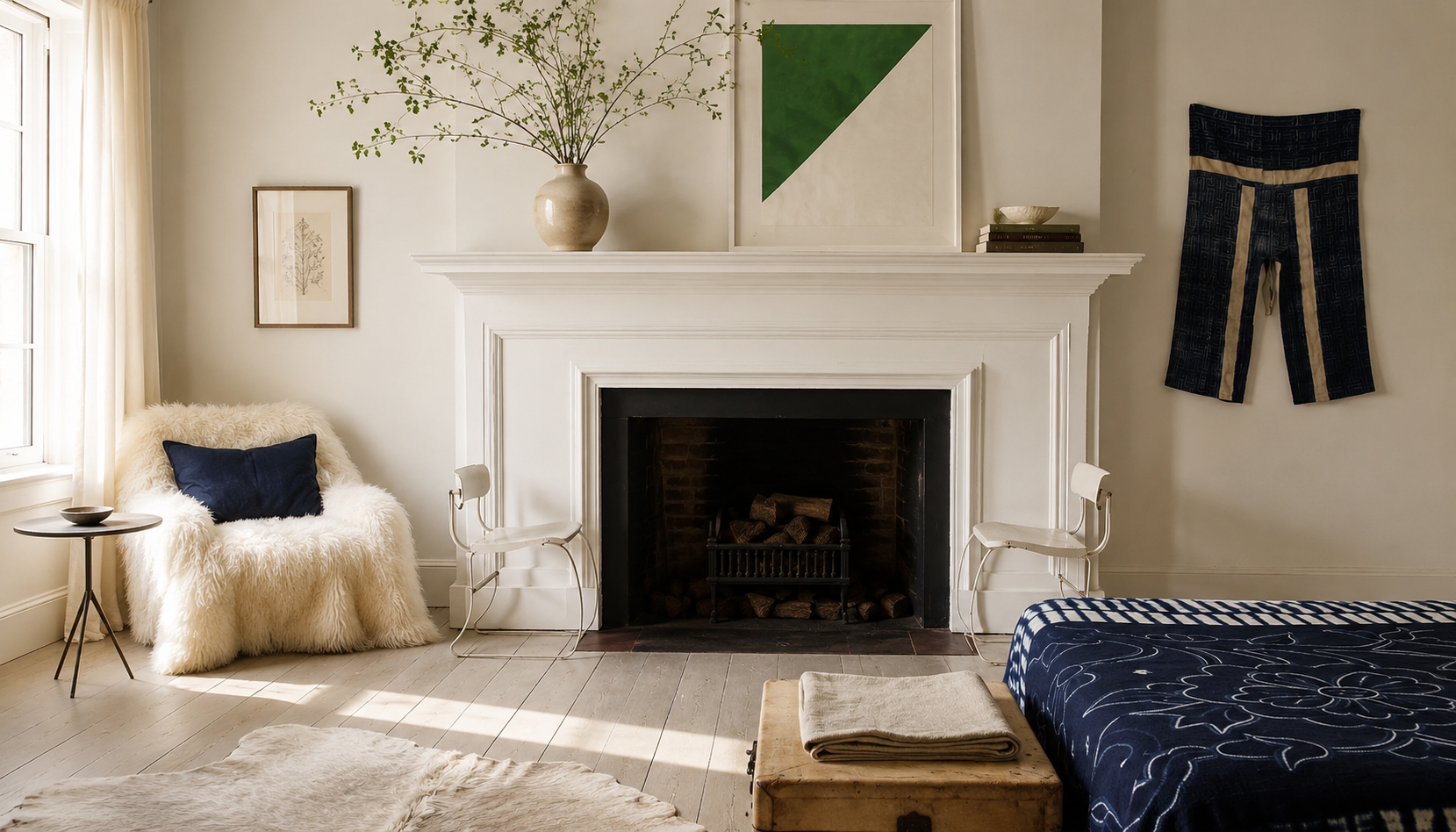 Denim Interiors Are a Stroke of Design Jean-ius