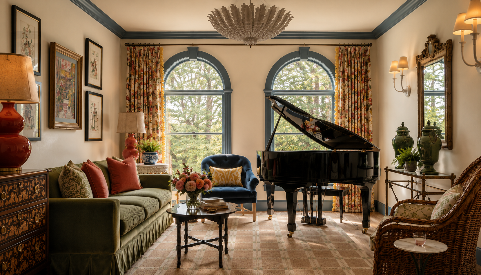 Forget Matching Rooms – This Designer Used Antiques, Heirlooms, and ‘Collected Color’ to Transform a Dated ’90s Colorado Home