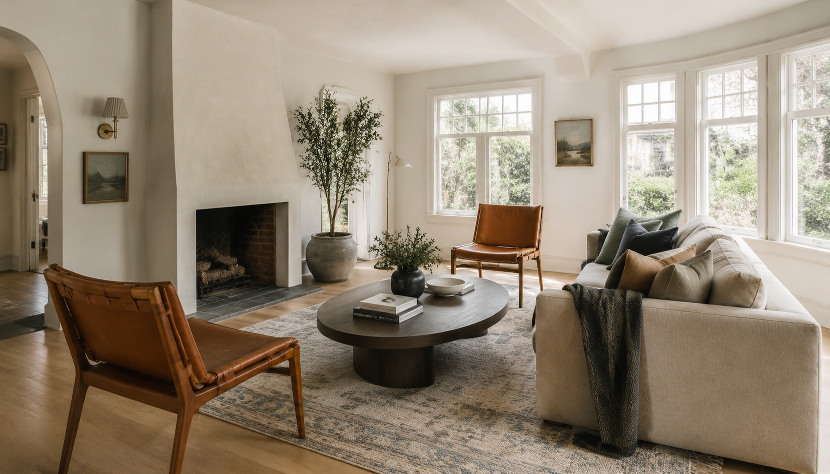 We Asked Designers How to Arrange a Living Room So It Feels Airy, Not Empty—Their 6 Top Tips