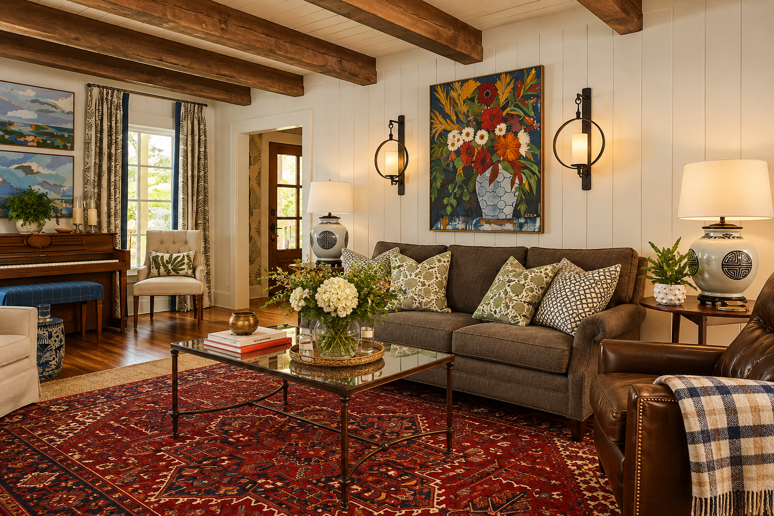 5 Details That Make A Living Room So Much Cozier, According To Designers