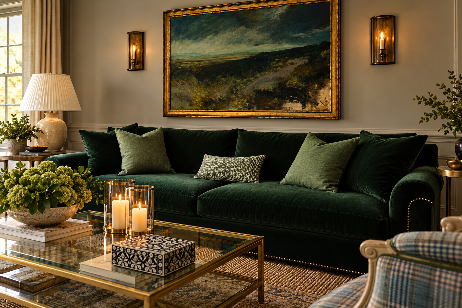 Designers Say That Emerald Green Is the Accent Color of the Moment. Here’s How They’re Using It Now.